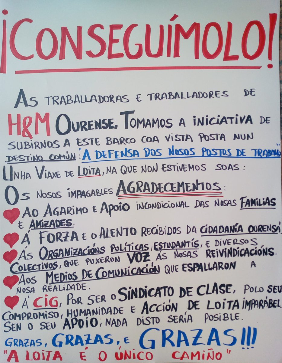 CIGAutonomicaOU's tweet photo. As compas de H&amp;M, molan. 
Molan moi proletariamente de diola ✊ https://t.co/Zp65wK2EPR