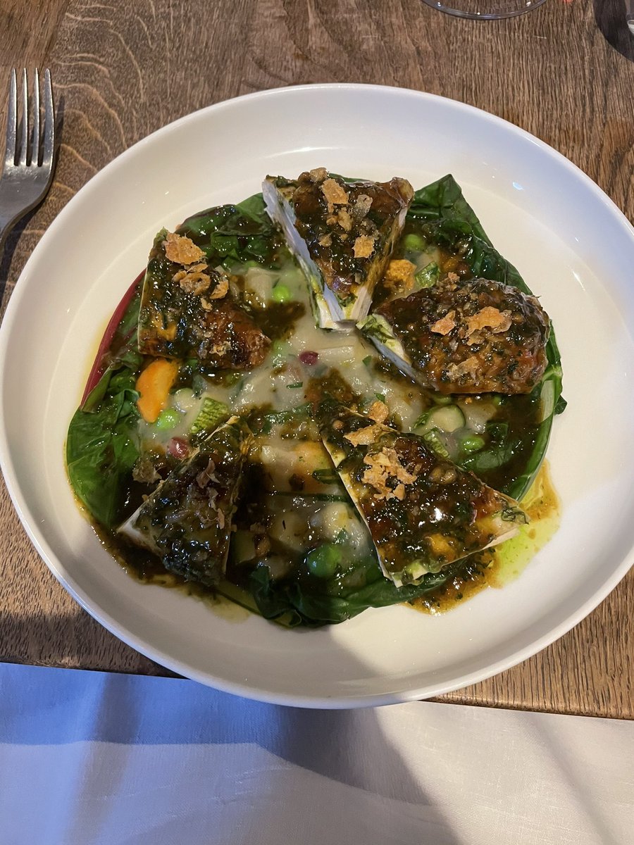 Back to eating out with a bang! Thank you so much <a href="/ElystanStreet/">Elystan Street</a> for an incredible evening. Service, food and wine were all amazing and the cheesecake was out of this world #michelinguide