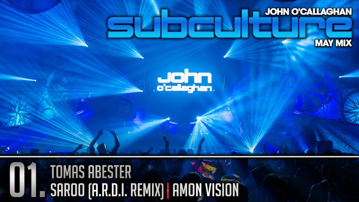 John O'Callaghan (@jocofficial) on Twitter photo Welcome to the <a href="/SubcultureJOC/">Subculture</a> May Mix, hope you are haveing a great weekend so far
Kicking things off with a new remix from <a href="/ARDImusic/">ARDImusic</a> on <a href="/Amon_Vision/">Amon Vision</a> #SubcultureMayMix
Tune in here - bit.ly/3bMT3y3 Welcome to the <a href="/SubcultureJOC/">Subculture</a> May Mix, hope you are haveing a great weekend so far
Kicking things off with a new remix from <a href="/ARDImusic/">ARDImusic</a> on <a href="/Amon_Vision/">Amon Vision</a> #SubcultureMayMix
Tune in here - bit.ly/3bMT3y3