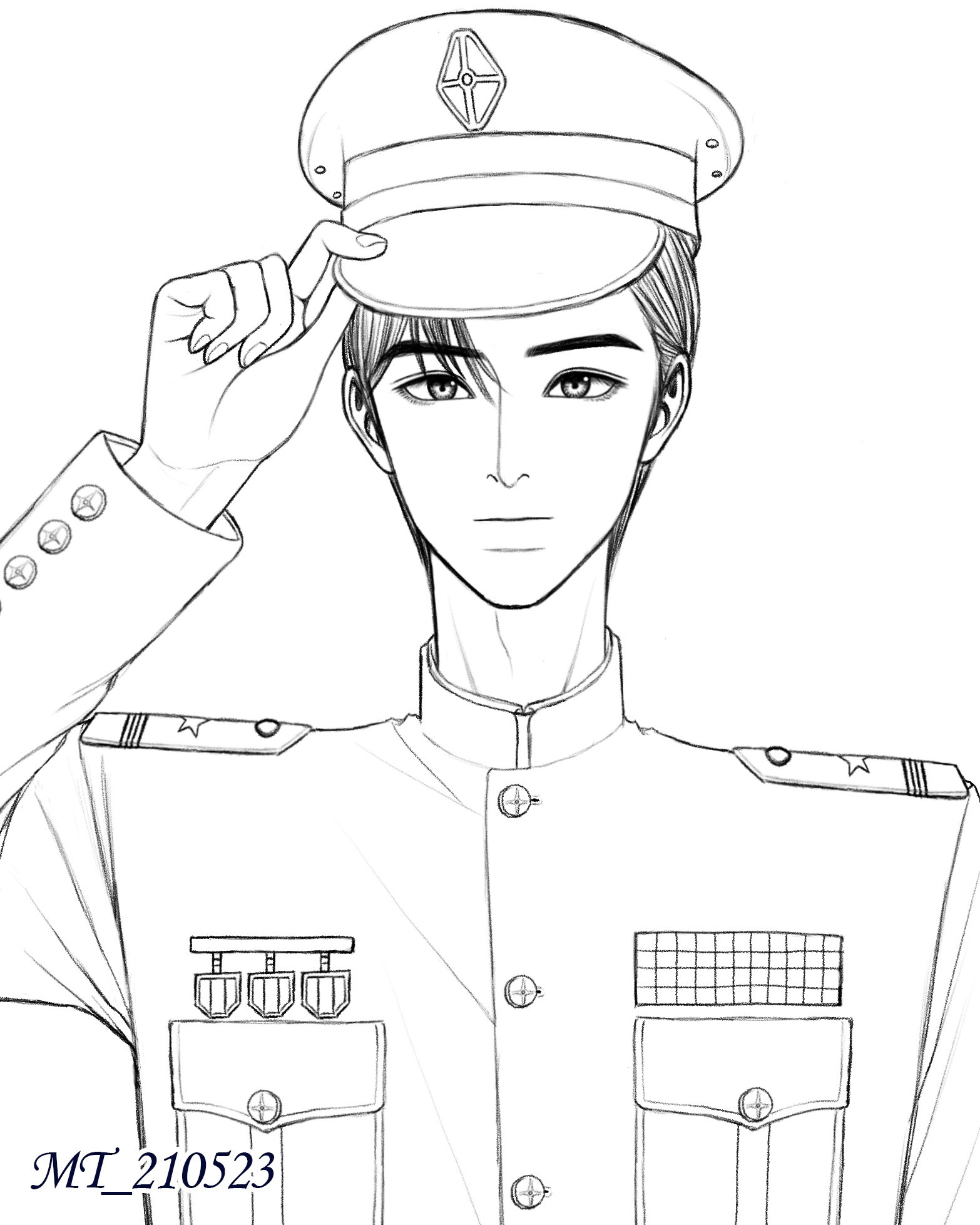 女神降臨 イ スホ 神田俊推し A Twitter フォロワーさんからのリクエストでウヌ君の次回映画出演作 デシベル をイメージしたウヌ君風味な 海軍スホ 女神の10話扉絵も参考にしながら制作 本当はカッコいい系にしたかったけど 可愛い系になったw 女神降臨