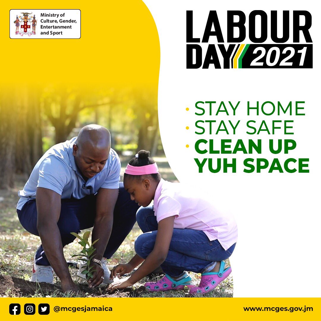 Mar 26, 2021 · bahrain: Labour Day Jamaica 2021 - Hon Olivia Grange Auf Twitter We Ll All Spend Labourday At Home This Year But There S Lot S Of Work To Do Around The House Stayhome Staysafe Cleanupyuhspace Labourday Labourday2021 Https T Co Lggflqt4vd