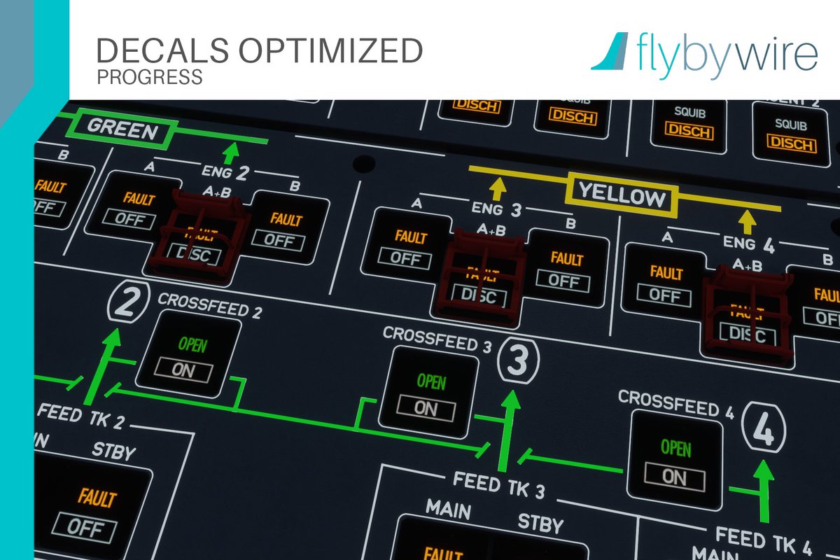 FlyByWireSim's tweet image. (2/2)

Here are some previews of the highly anticipated A380X (both renders and in-sim screenshots) shown during today's episode of In the Hangar. 

These previews now have basic texturing implemented, but please keep in mind these will not be the ones seen in the final product.