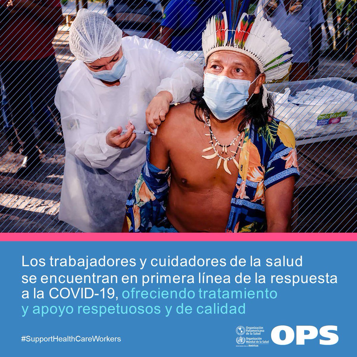 Los trabajadores y cuidadores de la salud 👩🏽‍⚕️🧑🏽‍⚕️👩🏿‍⚕️👨🏻‍⚕️ nos han protegido y cuidado durante la pandemia COVID- 19 🦠

Tenemos la obligación de protegerlos, respetarlos y reconocerlos.