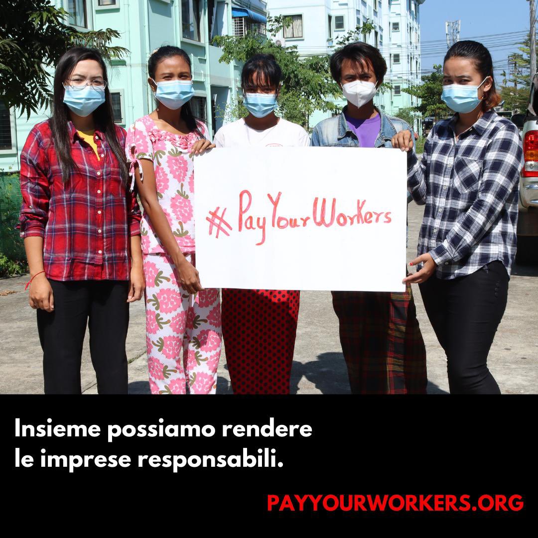 Smm21P's tweet photo. Il tuo contributo può fare la differenza!
Scopri in che modo puoi aiutare: https://t.co/fNKXk6Bfkr
Photo credits: @AbitiPuliti 

#payyouworkers #respectlabourrights #labourrightsarehumanrights #abitipuliti #cleanclothescampaign #smm21 #social4social https://t.co/JadbTi5dDJ