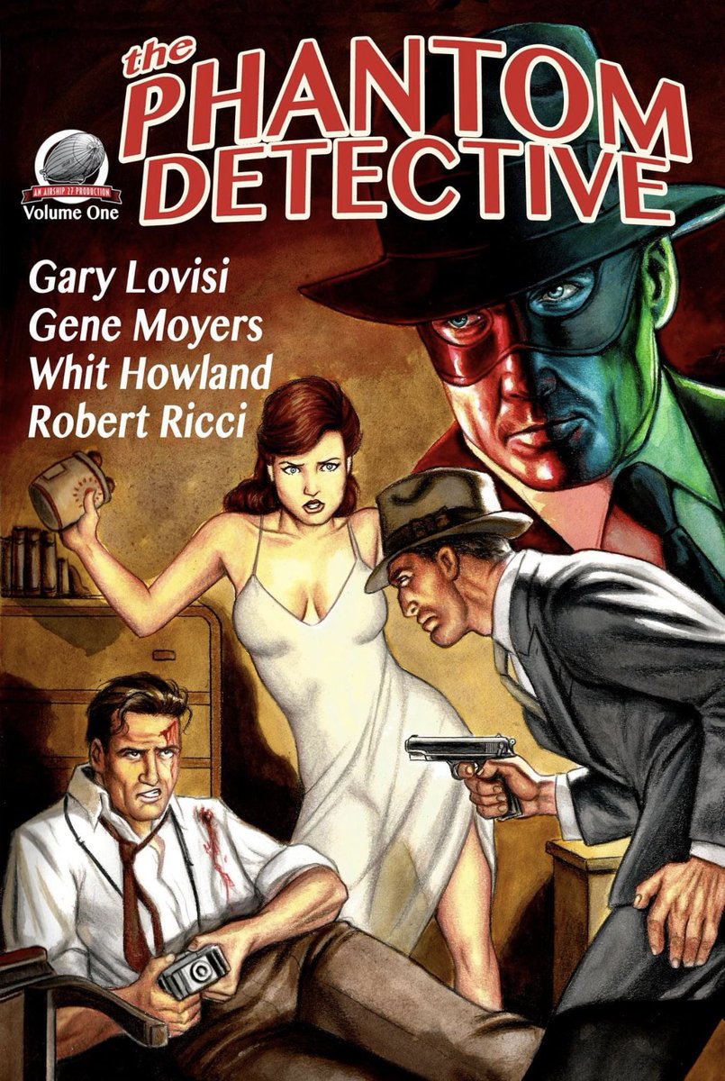 BrotherBonesTV's tweet photo. From creator Ron Fortier: “If you listened to our just released Episode # 75 of the Airship 27 Podcast now up at You Tube, you know that Airship 27 is now in the process of putting together a second volume of brand new Phantom Detective stories.  Oh yeah!!” https://t.co/00RyWtC1Tc