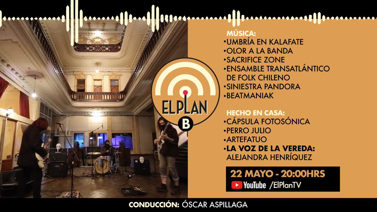 PlandeValpo's tweet photo. A las 20 hrs una nueva pieza coleccionable de #ElPlanB, tu dosis semanal de #creatividad regional made in #Valpo: #Música #fotografía #audiovisual #MúsicaAmbulante https://t.co/UCLnHVsWp6