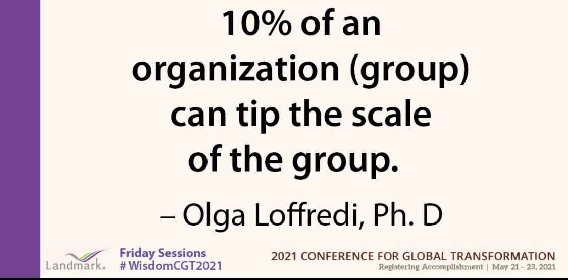 WisdomCGT's tweet photo. It is possible to make a difference in your initiative.  Seek those who are like-minded.  #wisdomcgt2021 https://t.co/WNyvemytct