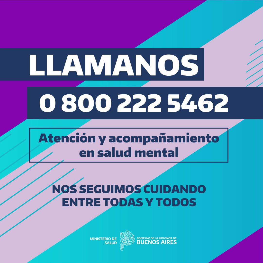 saludmentalpba's tweet photo. En @BAProvincia contamos con una línea telefónica destinada a cualquier persona que esté pasando una situación de angustia, tristeza o soledad. Sabemos que estos tiempos, producto de la pandemia, pueden afectarnos. Llamamos, estamos para acompañarte.

@SaludBAP 
@julietacalmels https://t.co/rpvKK7wXyG