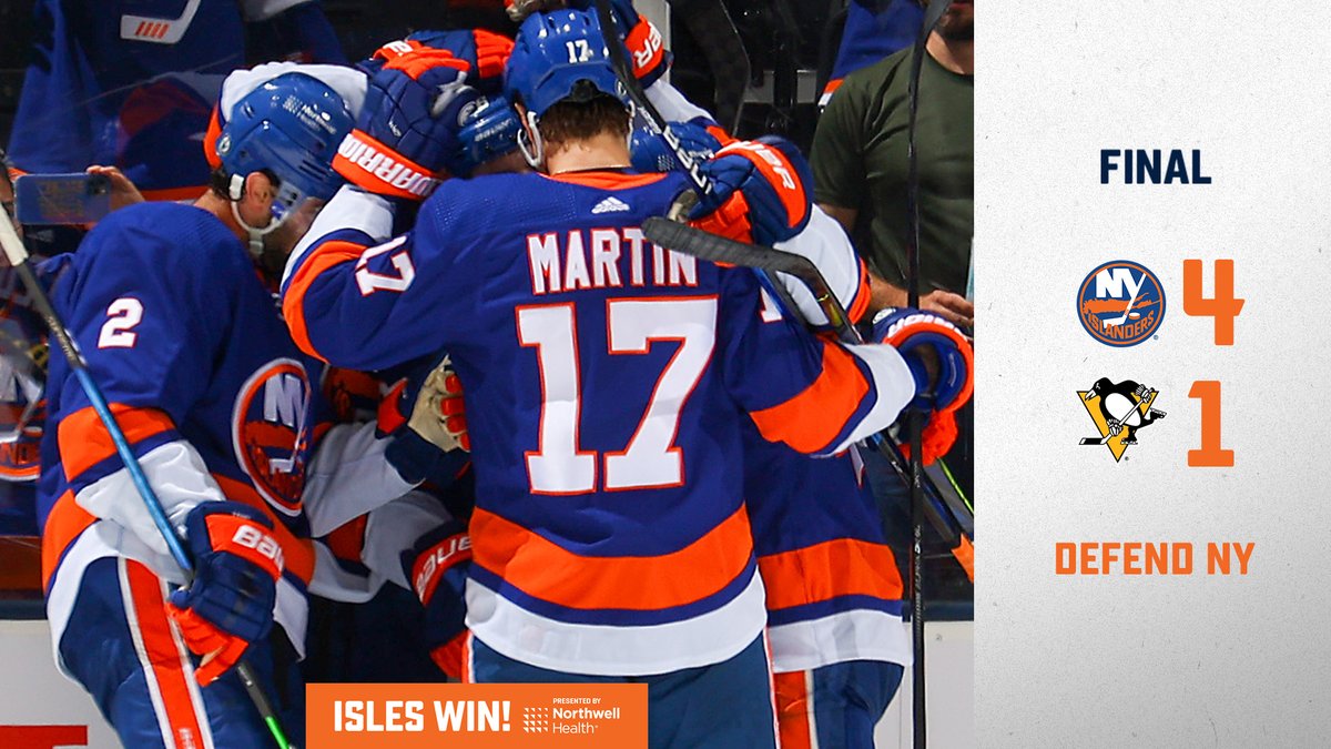NYIslanders's tweet photo. THAT’S AN ISLANDER WIN. https://t.co/cjsmTCP6cl
