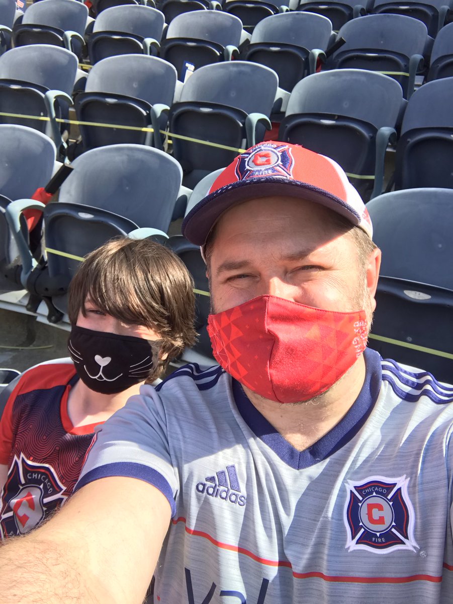 teddstrom's tweet image. Amazing to be back cheering on our favorite team! Vamos 🔥! #cffc #cf97
