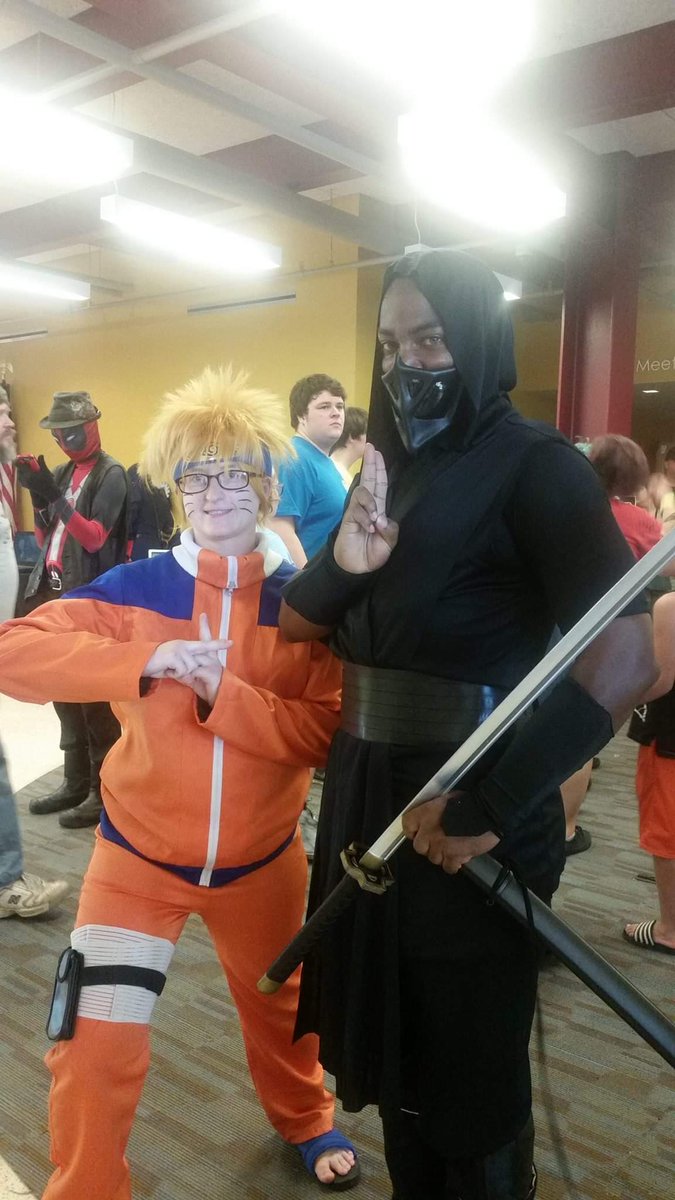 defmas's tweet photo. What I miss about comicons...

These smiles. 

#dragoncon #dovercomicon #oceancitycomicon #blackpanther #deadpool #naruto #ninja #spiderman #marvel #starwars #katsucon #gearsofwar #gearpool #comicon #cosplay #children #smiles #wakandaforever  #dragoncon2018  #dragoncon2019 https://t.co/DxdQattmNU