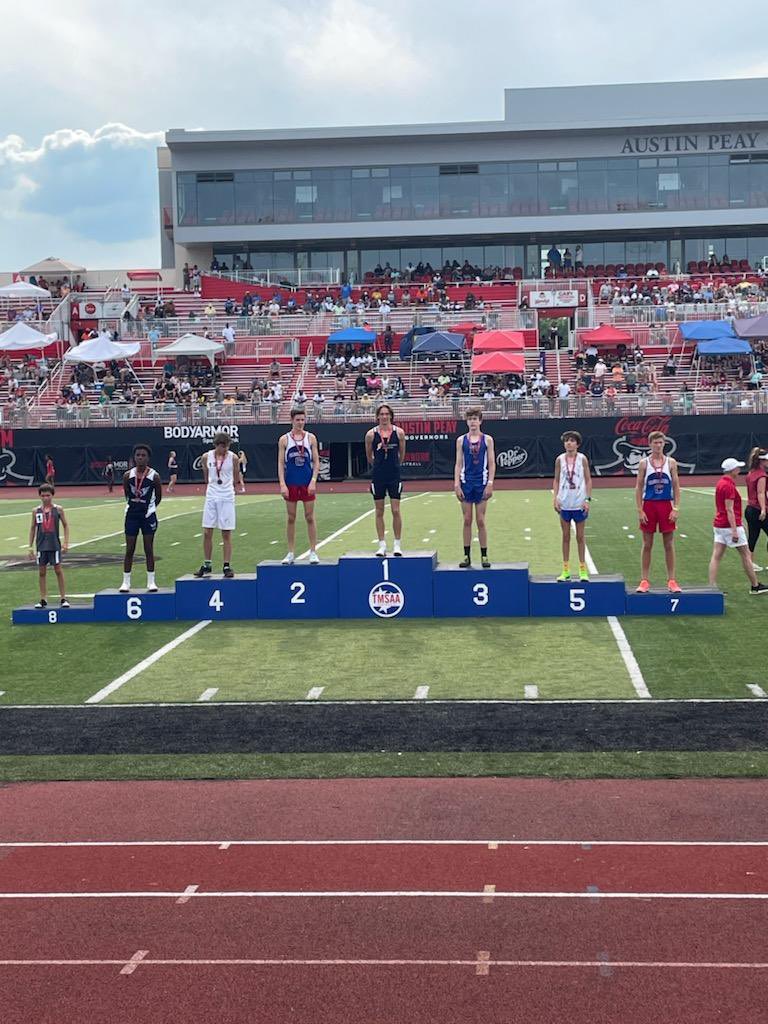 Isaac Atwood places 6th in boys 1600m with a 4:57! He accomplished a PR AND set a <a href="/SiegelMiddle/">Siegel Middle School</a> school mile record!