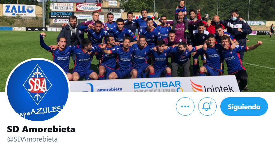 LaLiga's tweet photo. ☑ 'Siguiendo'.

✋👋 Ya estás aquí, @SDAmorebieta. ¡Disfrútalo! 

#LaLigaSmartBank https://t.co/JZacE89CQy