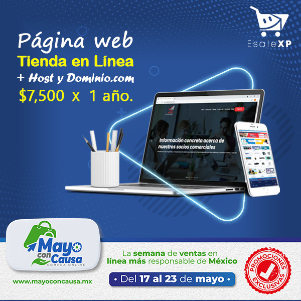Mayoconcausa's tweet photo. Aprovecha esta promoción y digitaliza tu #pyme. Promoción exclusiva durante #MayoConCausa Más información aquí: https://t.co/YWOeUqV8lR https://t.co/T4y2EvjKyC
