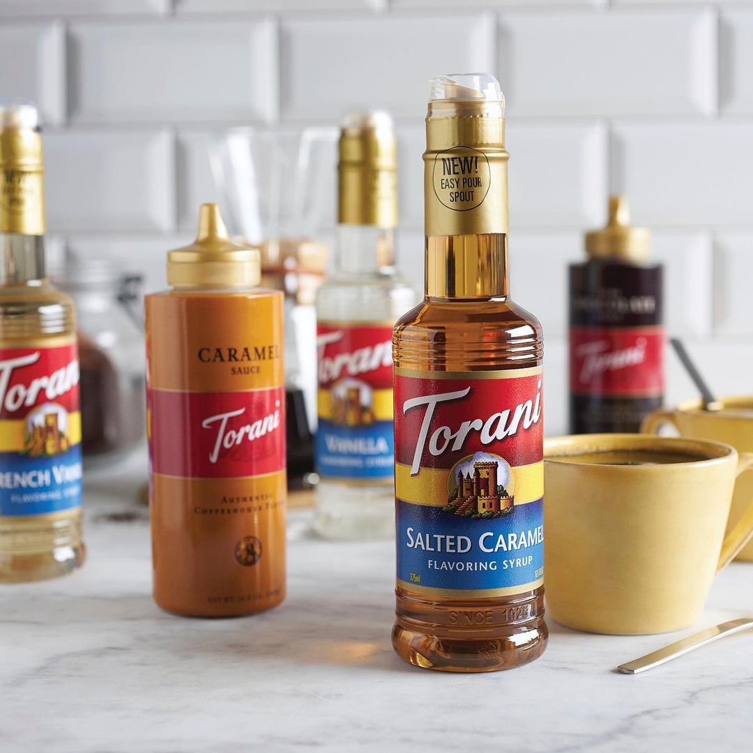torani's tweet photo. Time for the toughest decision of the weekend—syrup, or sauce? 📸: BH&amp;G Stylemaker Event

#Torani #ToraniFlavor #Toranisyrup #Toranipuremade #Puremade https://t.co/tBeUZ9twAO