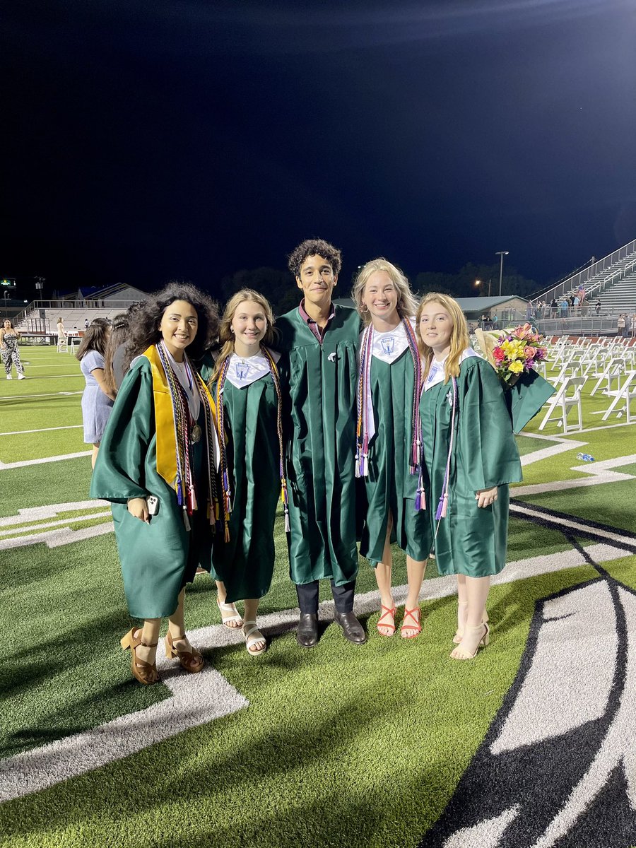 WaxahachieXC's tweet photo. Congratulations to our Seniors on their milestone of graduating High School! Can’t wait see you do amazing things out in the world! @_marielcamargo @alyson_moore11 @emmacurry03 https://t.co/4td6FWtKEB
