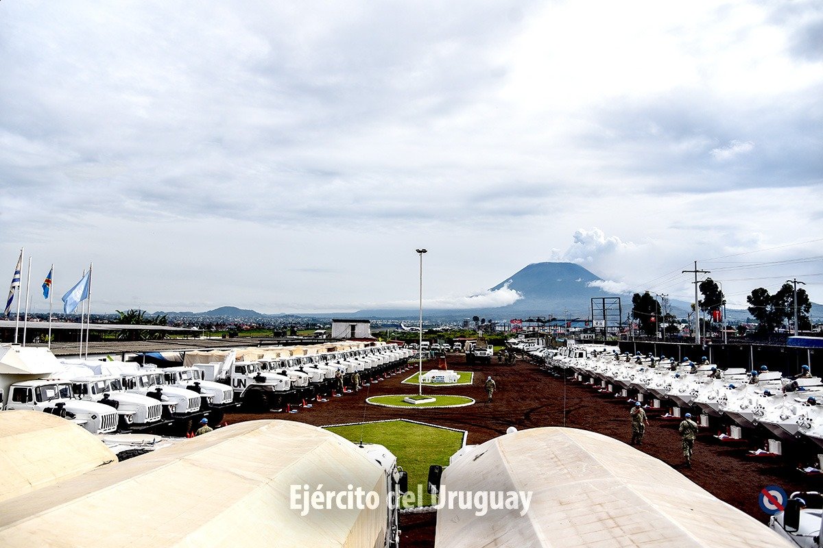 El Ejército Nacional informa que los efectivos que se encuentran en la ciudad de Goma están en condiciones de evacuar rápidamente, en caso de ser necesario. Todos los integrantes se encuentran en perfectas condiciones. 

Imagen de archivo.