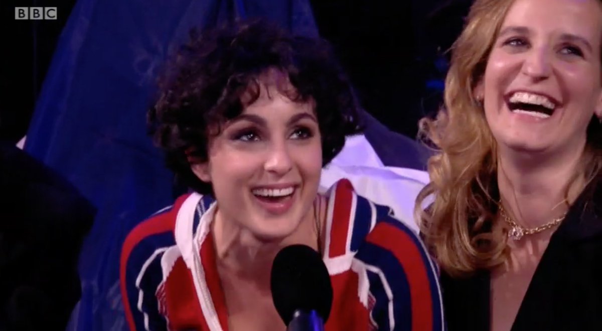 scottygb's tweet photo. Nikkie: "What will be the first thing you do if you win?"

France: "Sleep."

#Eurovision https://t.co/5MMN5Ec5VI