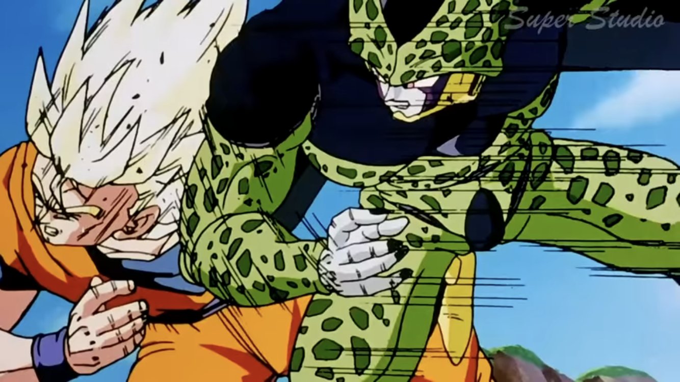 Uzivatel ヒロピン 好き Na Twitteru 顔パンチ セルゲーム 悟空vsセル 本気ではないセル 序盤は互角の戦いをするもかめはめ波を打った悟空が徐々に劣勢になる T Co Pyvl4ti0o4 Twitter