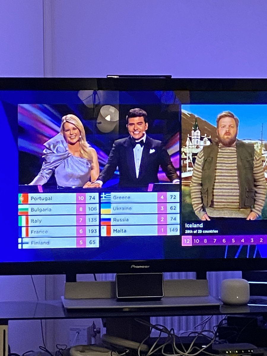 amylgeorge's tweet photo. Absolute highlight #Eurovision https://t.co/N5lWqQomhj