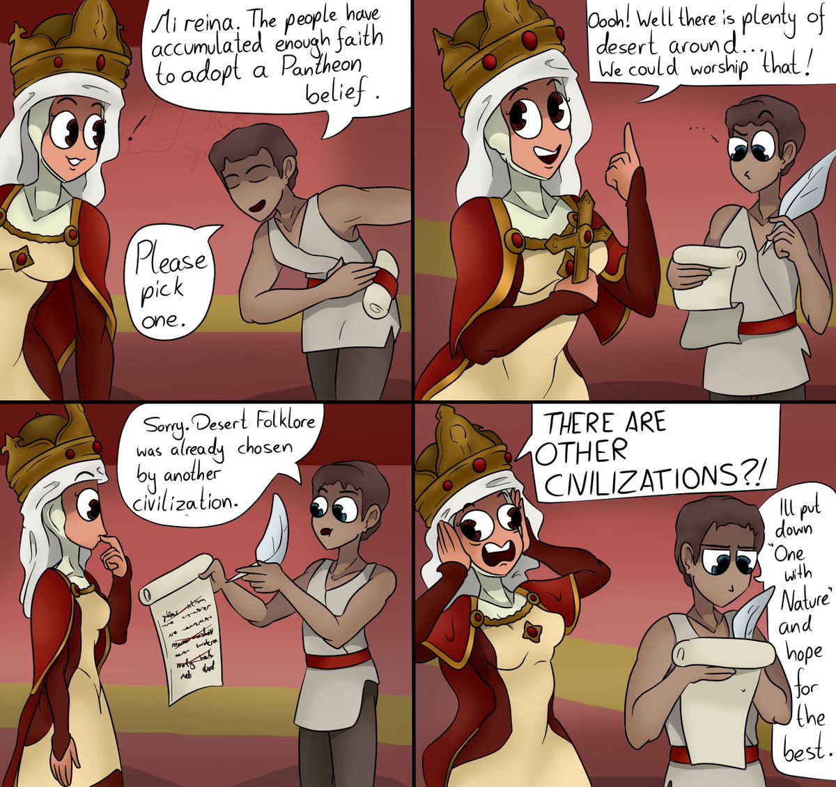 ProxyXAimee's tweet image. Religion is hard man

#CivilizationV