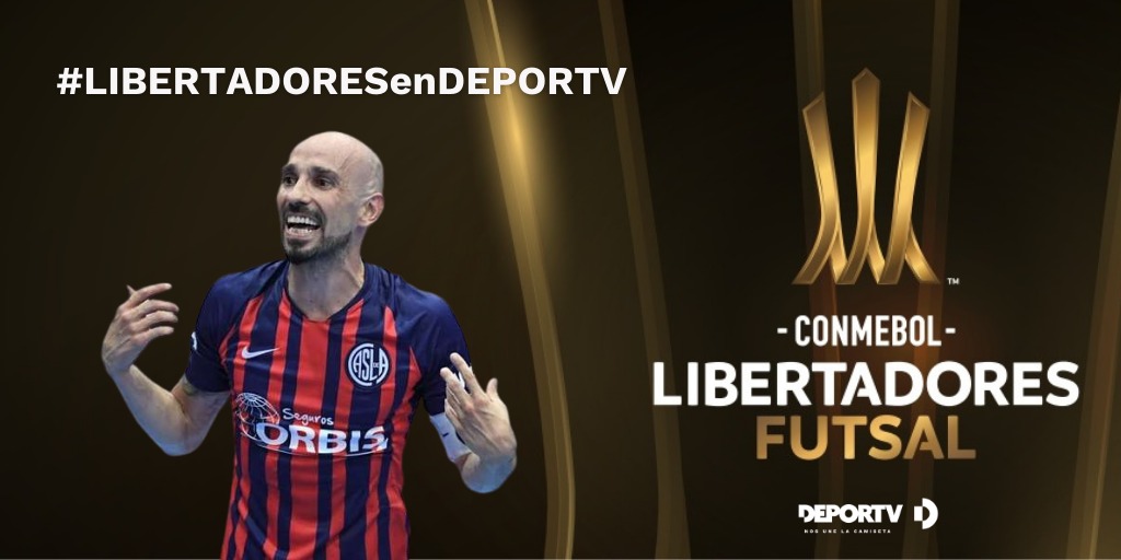 [SORTEO] Continúa el partido, siguen las chances de ganarte la camiseta del representante argentino y finalista de la Copa Libertadores, <a href="/CASLAFutsal/">CASLA Futsal</a>. 🇦🇷🔴🔵

¿Cómo? Seguinos, RT a este tuit, comentá con el HT #LIBERTADORESenDEPORTV. ¡Se va al final del partido!
