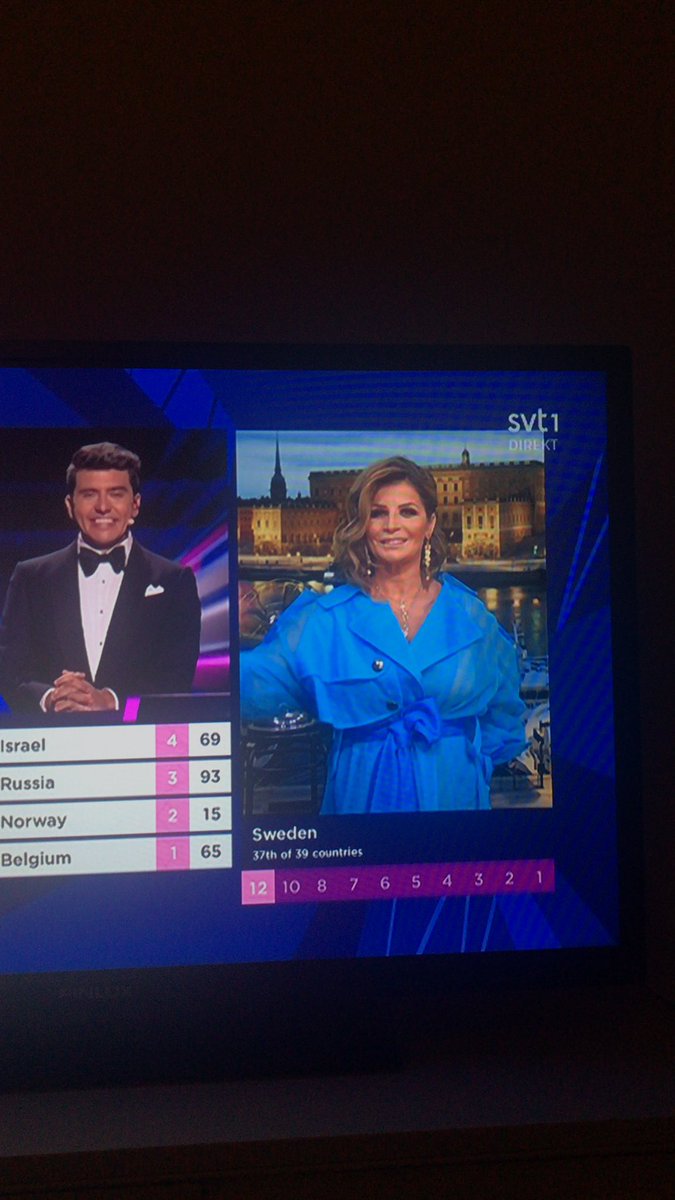 sofia09577840's tweet photo. QUEEN CAROLA ÄLSKAR HENNE #Eurovision https://t.co/3vMIaJB726