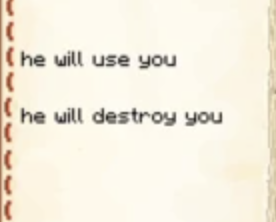 elytrafall's tweet photo. remember in fundys lore when the books told him not to trust "him" - yeah fundy was warning himself not to trust c!quackity

/dsmp https://t.co/C6zVnMEn5I