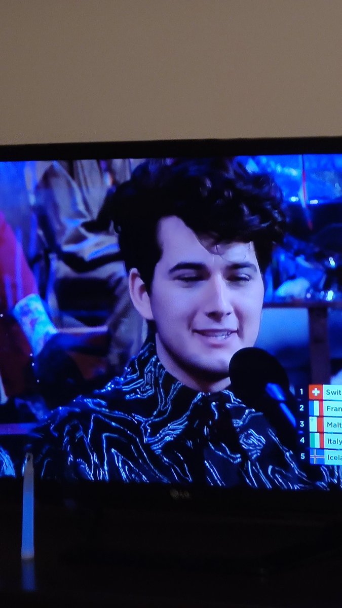 Palomo Spain emocionado por quedar primero con los votos del jurado #Eurovision #EurovisiónRTVE