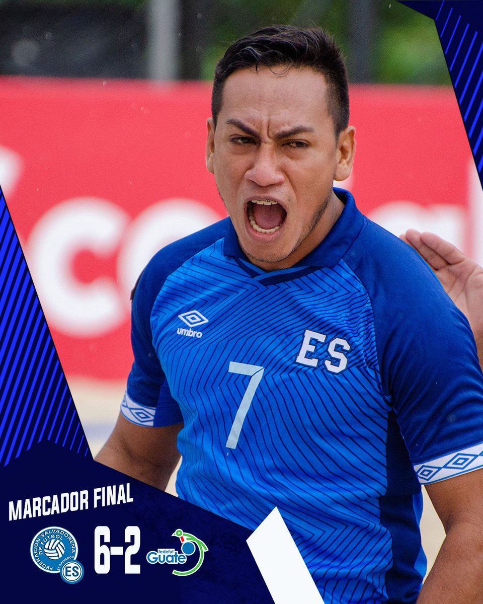 LaSelecta_SLV's tweet photo. 🇸🇻🆚🇬🇹| Finalizó el juego, el marcador El Salvado 6-2 Guatemala

#SelectaPlayera 
#ElSalvador https://t.co/IPLWFyDa0t