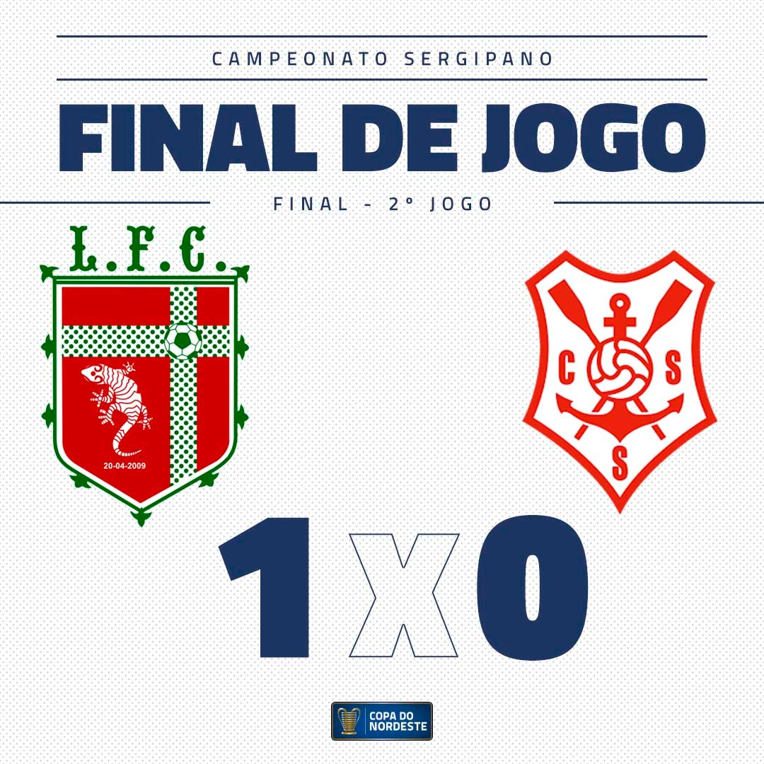 RESPEITA O GIPÃO! O maior campeão sergipano perdeu pro Lagarto, mas graças ao placar agregado, conquistou mais um título estadual. Parabéns, <a href="/cssergipeofc/">Club Sportivo Sergipe</a> 🔴⚪🏆