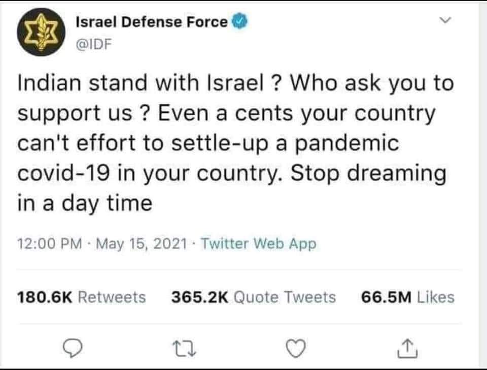 Kashukhan128's tweet photo. @ayan_theviper @DrRonMalka @IDF @Israel @IsraelinIndia https://t.co/tmeCGNcVD0