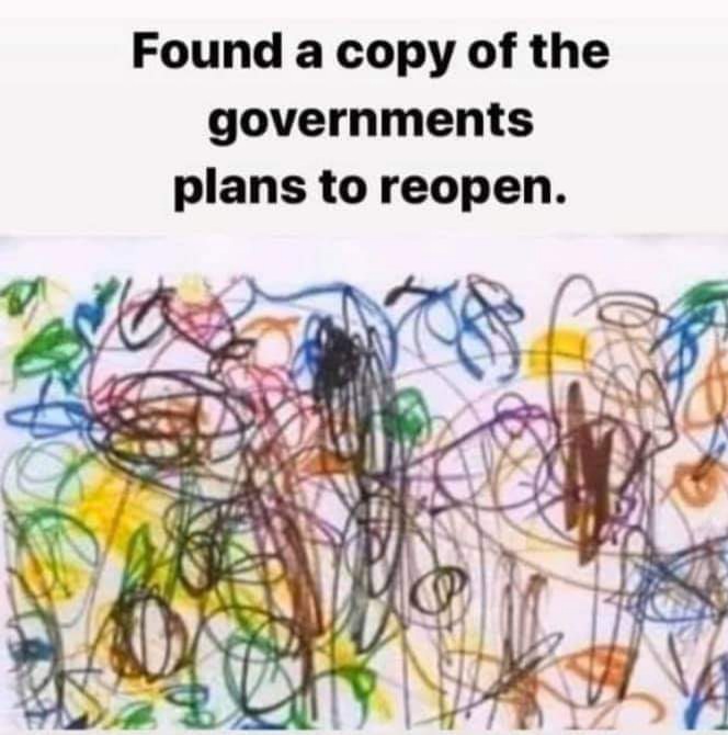 KER4YEG's tweet photo. Leaked Copy of Alberta @Alberta_UCP Re-Opening Plan to be Announced Tuesday #AbLeg https://t.co/F5JhOVigux