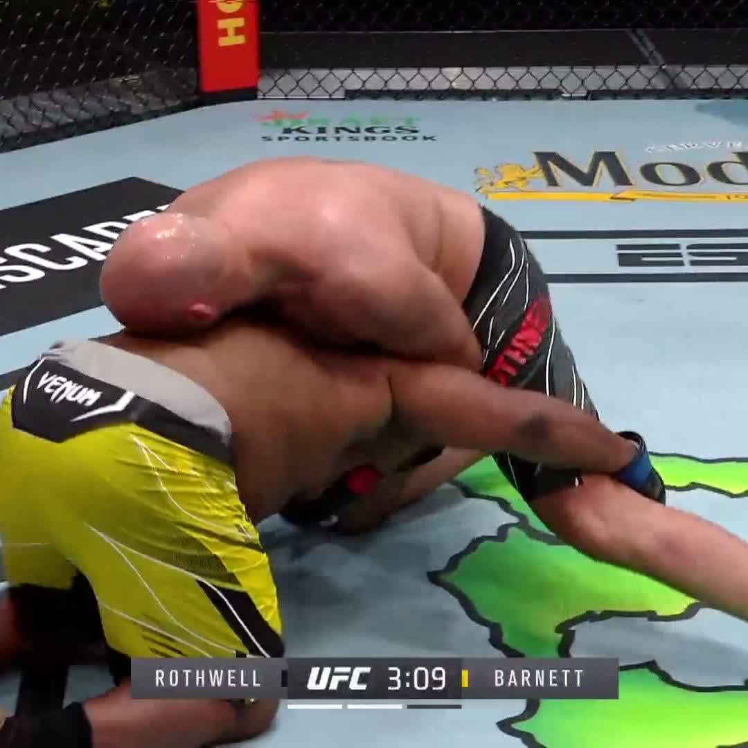 UFC on Twitter: "BIG BEN 😤 @RothwellFighter gets the tap in RD 2 finish the job #UFCVegas27 https://t.co/DTs1CCDIWb" / Twitter