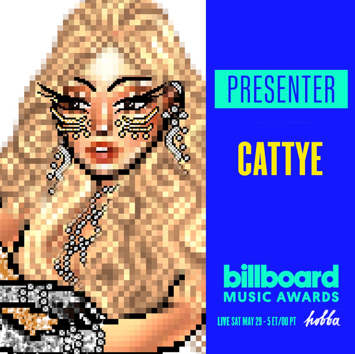BBMAsHabbo's tweet photo. we are honored to have Cattye on the #BBMAsHV this saturday at 5 ET/ 00 PT on hobba. https://t.co/QLgwpQLpZm