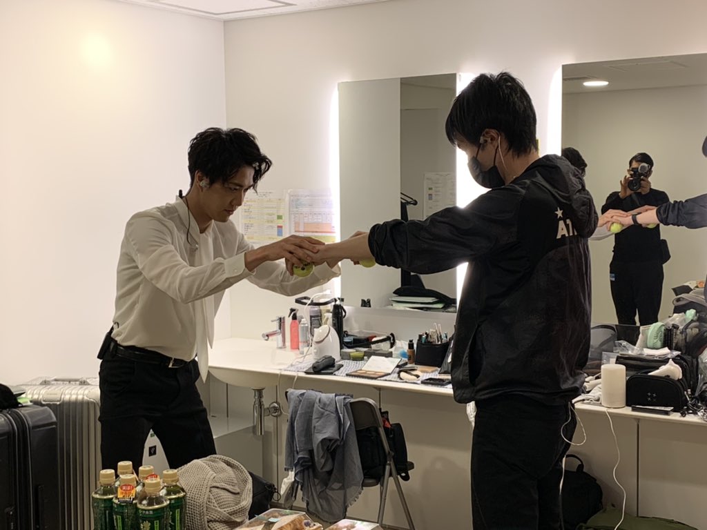 CRcrownland's tweet image. えばっちがマネージャーじゃなくて

トレーナーに見える写真😄

#中澤卓也
#えばっち🐝
#あさタク
#あさえば
#おはよ😊