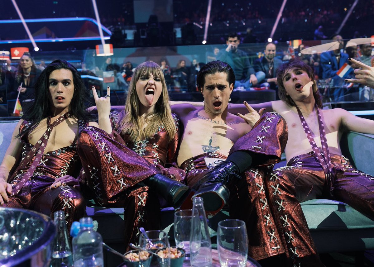 rock &amp; roll never dies indeed  #Eurovision