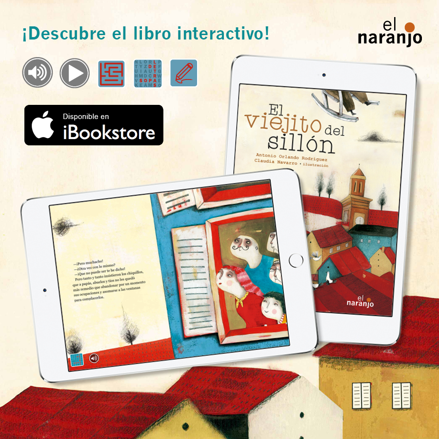 el_naranjo's tweet photo. #ElViejitoDelSillón de @a_o_rodriguez ilus. #ClaudiaNavarro una historia de asombrosa para despertar la imaginación. ✨
¡Descúbrelo el #LibroInteractivo en tu plataforma favorita!
#iBooks 👉🏼 https://t.co/xWEM1sefM8
#LIJ #LibrosDigitales #iPad #LibrosNiños https://t.co/AxcaPZ4FcJ