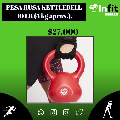 InfitStore's tweet photo. Pesa Rusa 10 lb: $27.000. 📲+56968286148.

#Antofagasta #antofacity #CALAMA #Mejillones #Taltal #Tocopilla #fitness #fitgirl #fitnessmotivation #Deportes #deportesalud #deportivo #deporteseguro #sport #yogalife #pilateschile  #vidasana #saludybelleza #sabado  #chile #santiago https://t.co/rcUyL0X4f0