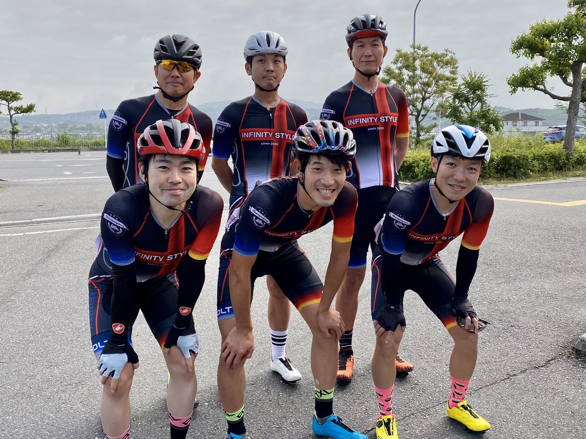 Changingman_TGR's tweet image. Infinity Styleのメンバー☆

おじさんだけ…
ウエアミスった🤣
（洗濯が間に合わなかった…）

レッツゴー！！

#InfinityStyle