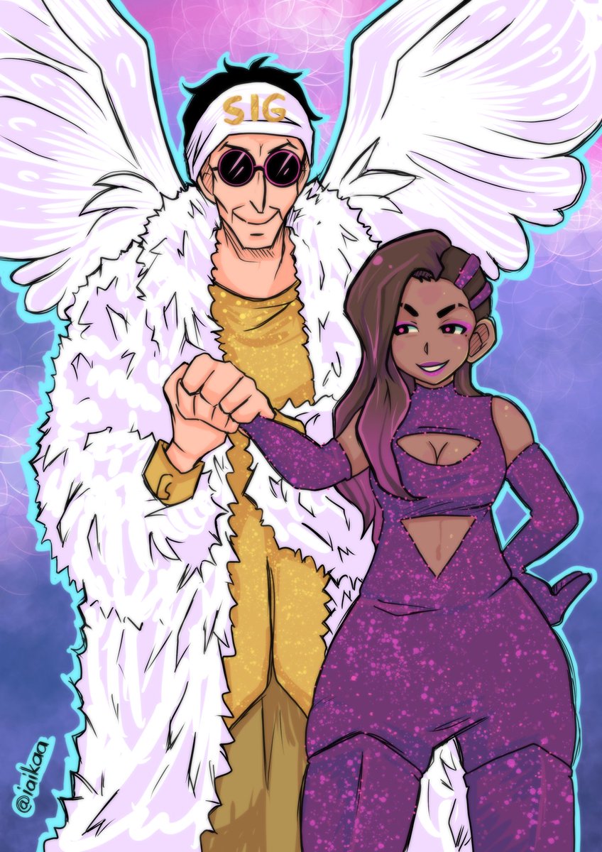 iaikaa's tweet photo. Some Eurovision themed #gravityhacker because Greeceโs outfit just screamed Sombra and Norwayโs just happened to inspire me to draw Sigma #ArtistOnTwitter #OverwatchFanart #Eurovision2021 https://t.co/lOygieV1hS