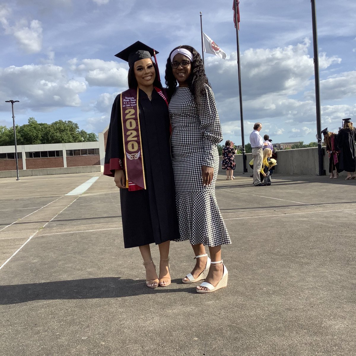 I thought that COVID had robbed me of a moment last year that meant so much.  However, today I was able to watch my daughter cross the stage at THE FLORIDA STATE UNIVERSITY!❤️💛 #FSU2020