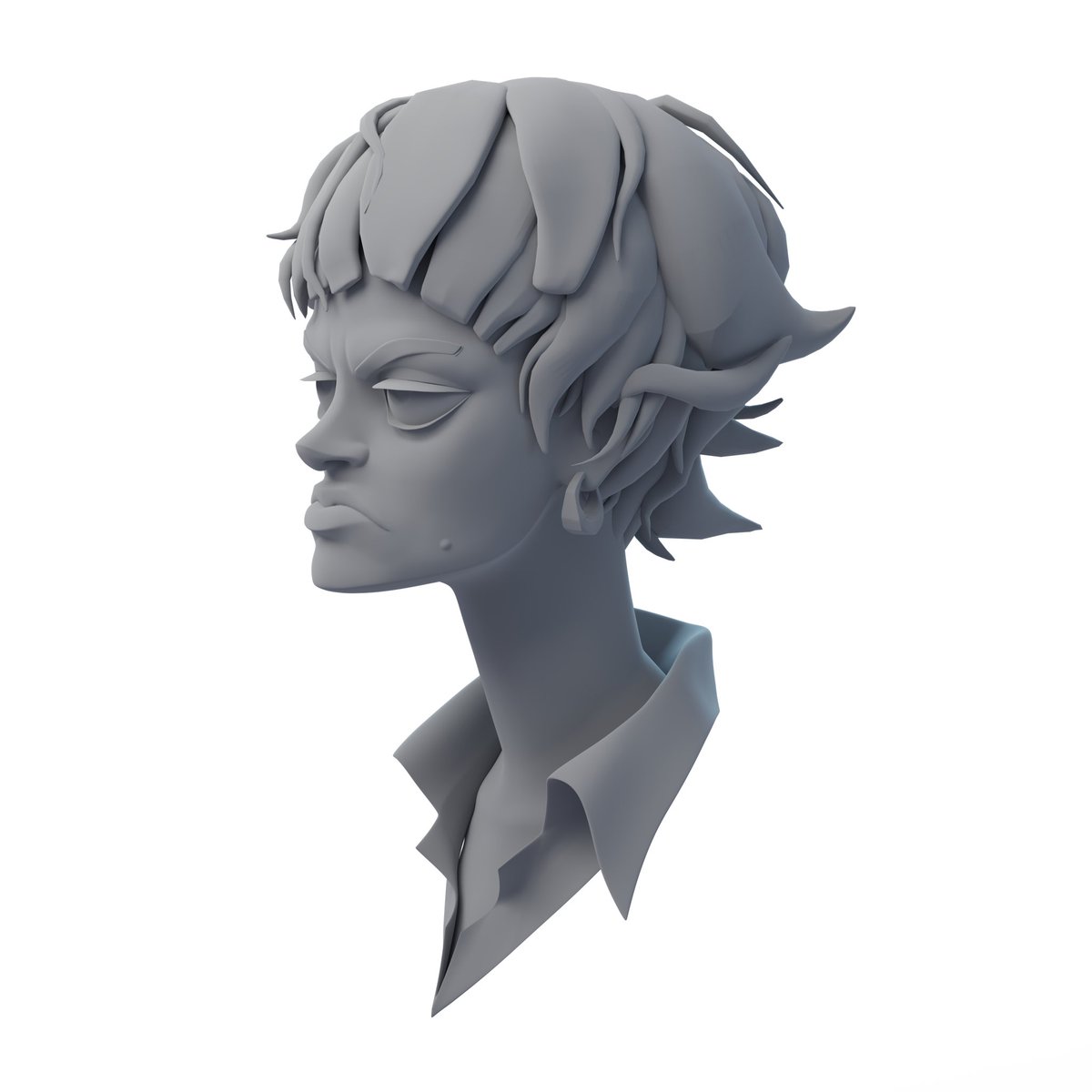 Some quick doodling based on Andre Mealha’s work.

#pixologic  #zbrush  #3d  #characterdesign #caricature  #3dart  #andremealha #digitalsculpting #3dmodeling  #cg  #modeling  #sculpture #sculpt #b3d