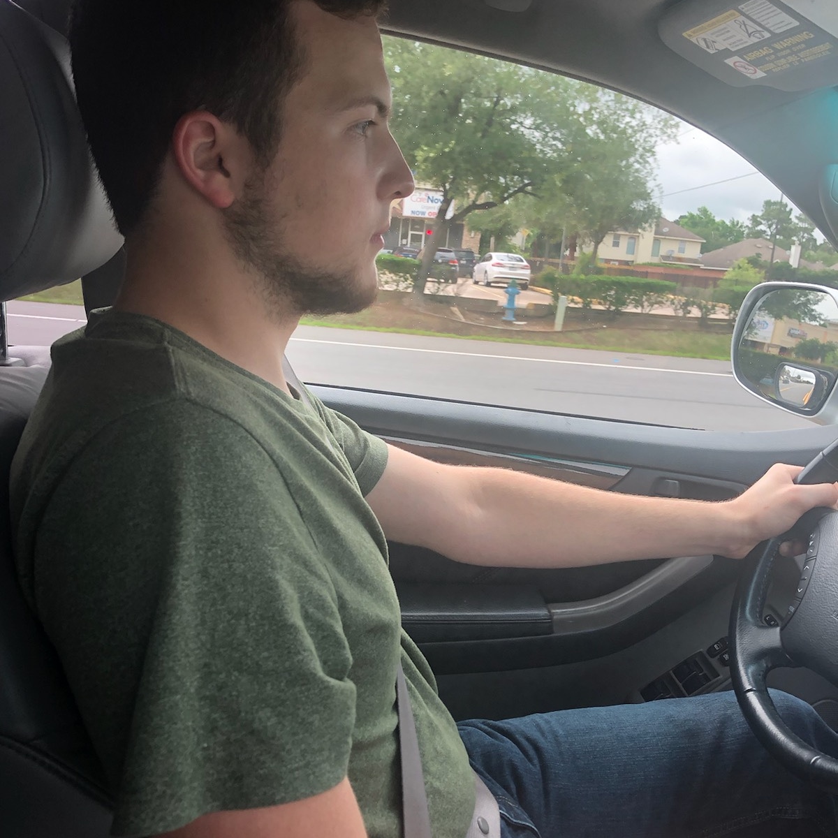 Brothermichae15's tweet photo. New driver behind the wheel, ya'll https://t.co/0Ev4OE1m9s