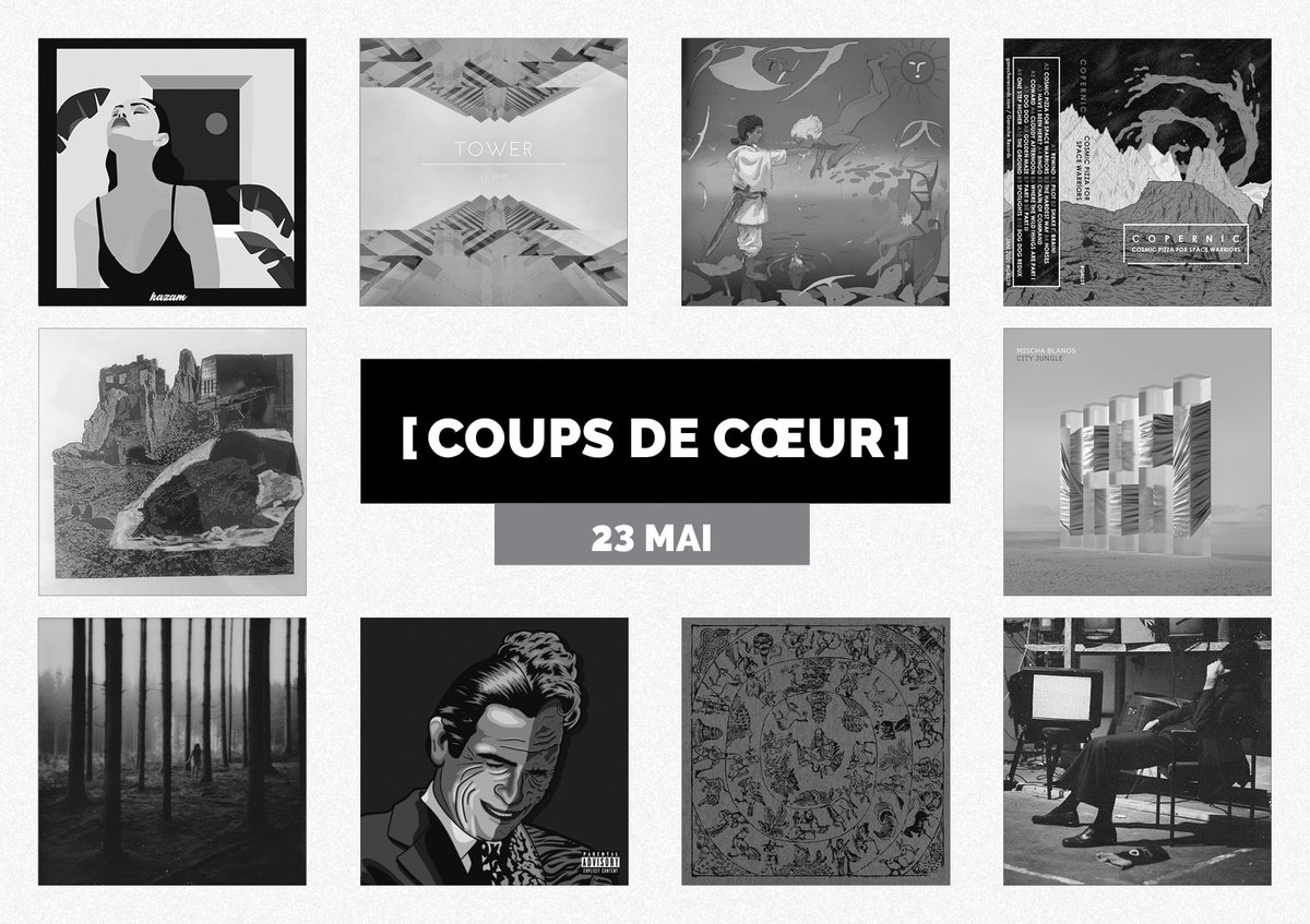 MesEnceintesFD's tweet photo. 💟 [Coups de cœur] 💟

Édition: 23 mai

@AbrahamFogg - @copernicmusic (@Ganacherecords) - Dostie - Iloh - Joakim Moesgaard - Kazam - Maurice Business (@ThirdComingRec) - @MischaBlanos (@Infinemusic) - @mongtong_band - Partikul

➡️ https://t.co/Oq3b2rKIZb https://t.co/mTTJZpS8nf
