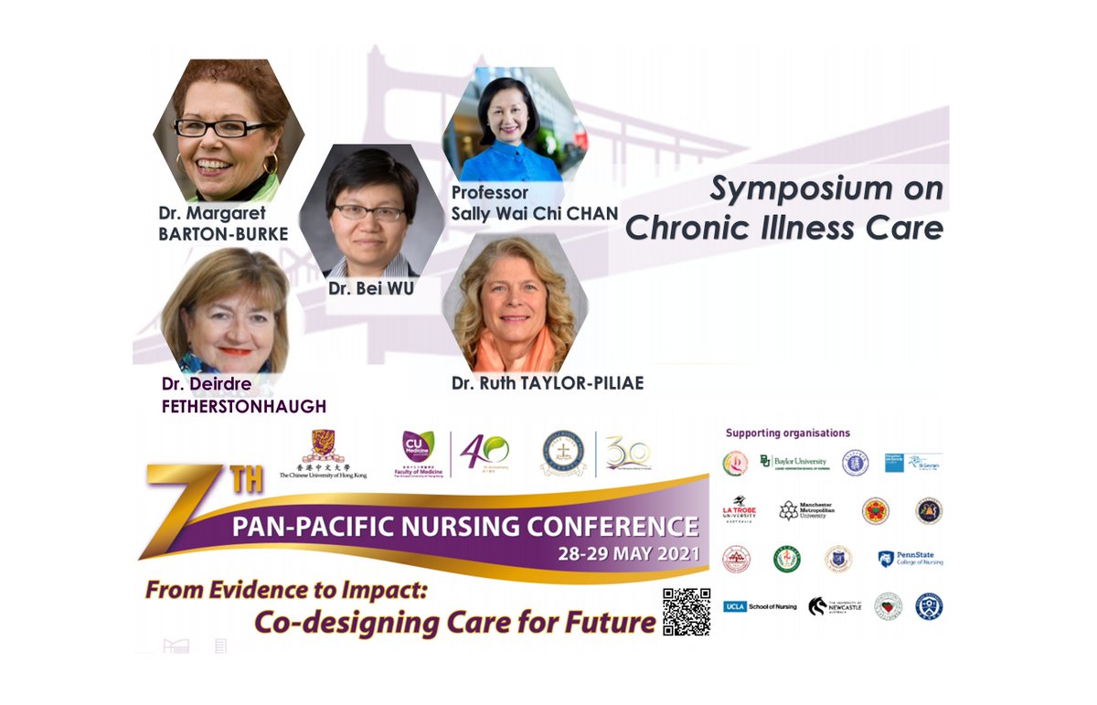 7thpanpacificnc's tweet photo. This symposium will be hosted by our “CIC Centre” to address the rising burden of chronic illnesses. 💊💉⏰@7thpanpacificnc @cuhknursing @CUHKMedicine  
Sharings from local and international experts @beiwu66 @bartonburkem @latrobe @sallywaichichan @uarizona !!! https://t.co/sfLjm7cQrb