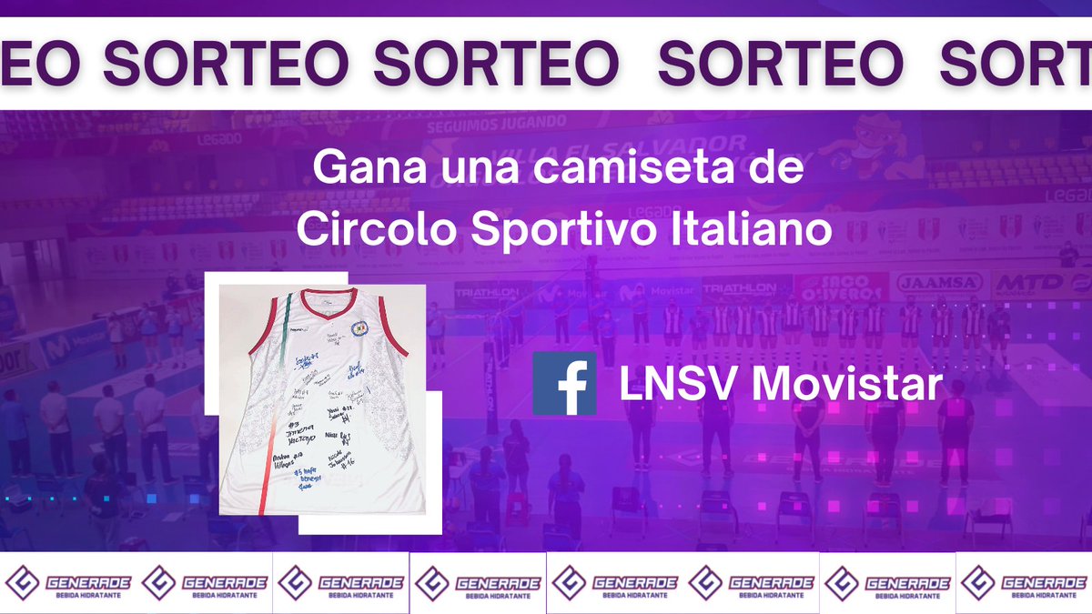 LPVBetsson's tweet photo. 📢👕 ¡SORTEO! 👕 Gracias a #Generade
Gana una camiseta firmada por las jugadoras de @CircoloPe
✅Participa en nuestro Facebook: https://t.co/YDvn3ohFce https://t.co/Dd8A0F5NFl