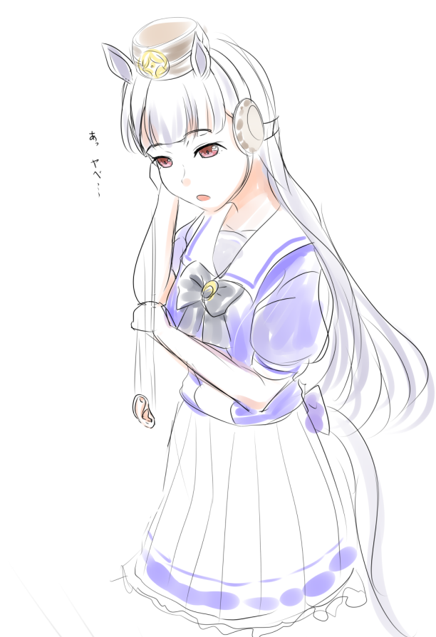 ゴルシとマックイーンが戯れてるだけ。
 #ウマ娘 