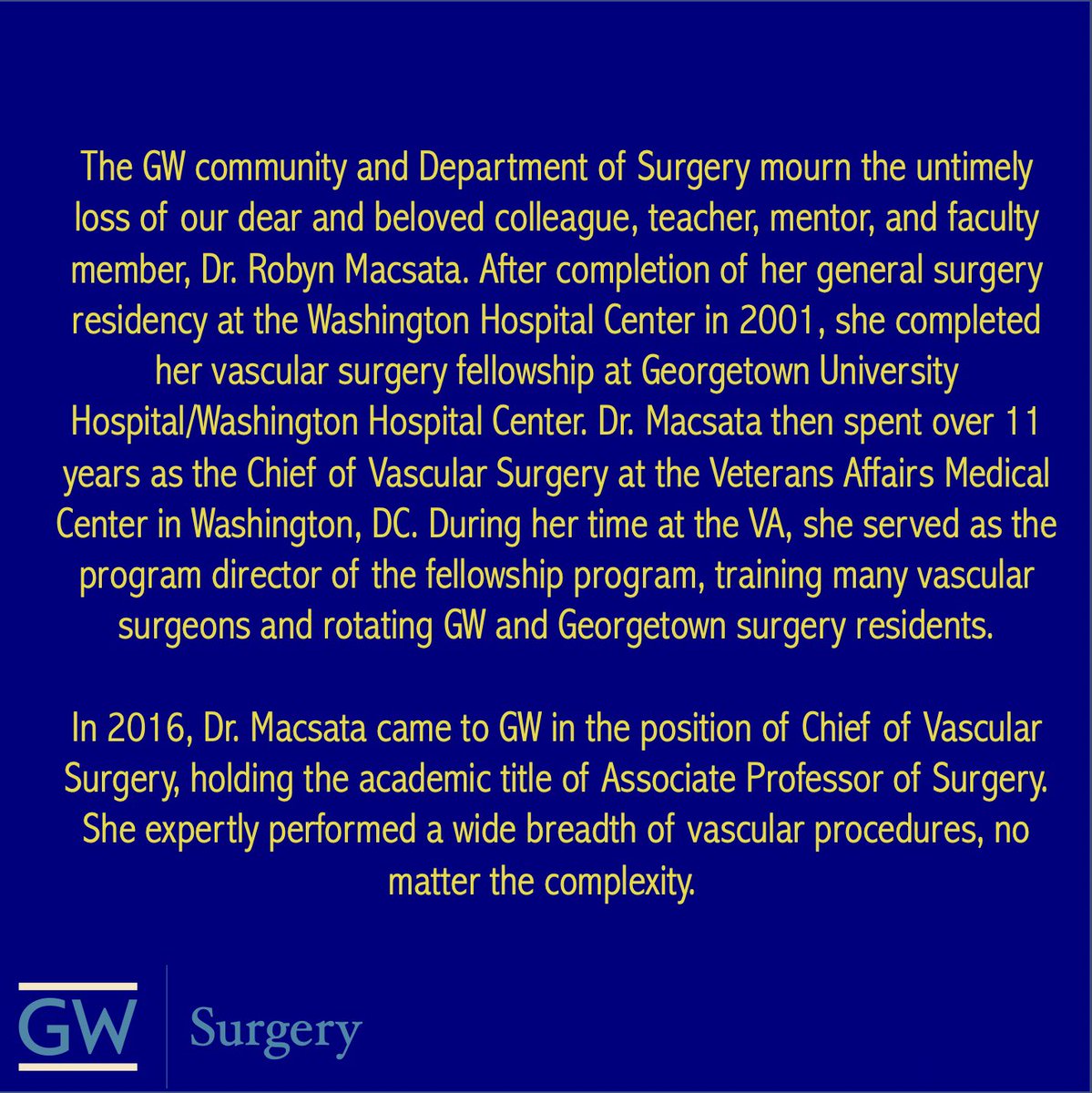 GW Surgery tweet media