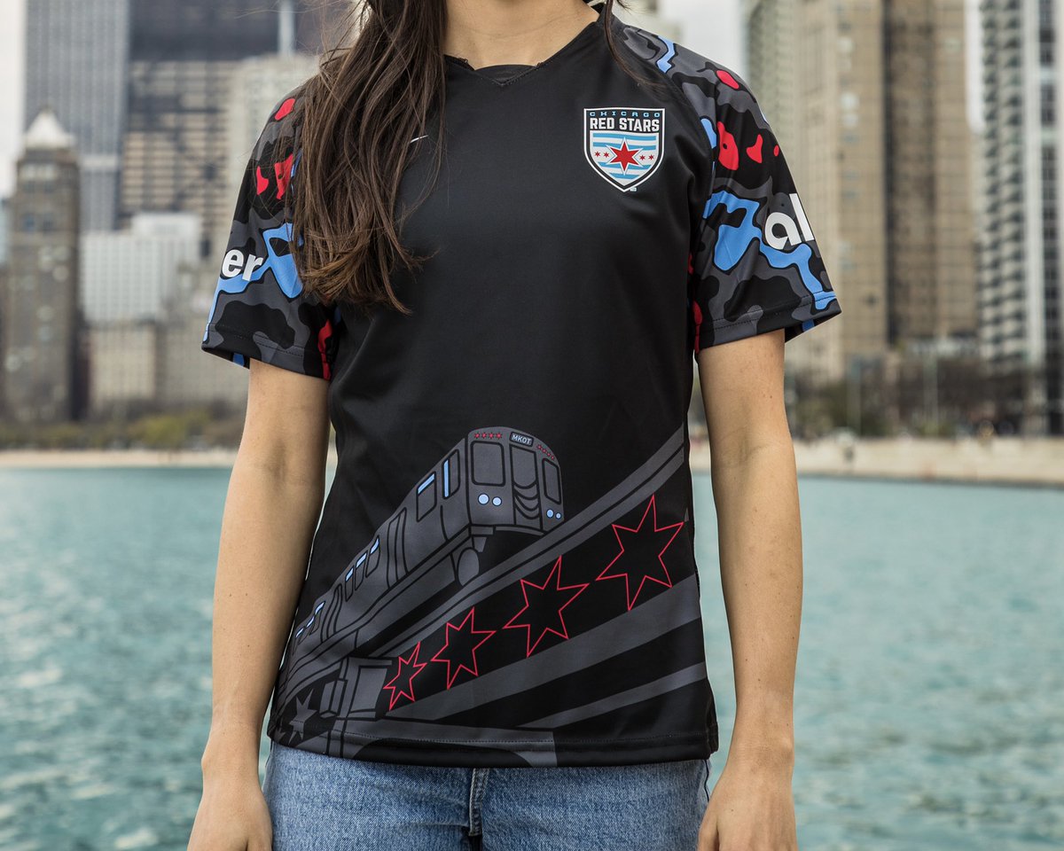 Very excited to finally be able to show off all my hard work. Introducing the @chicagoredstars 2021 home kit - the momentum kit. Designed by me! 😭 It’s been a year in the making and I’m SO PROUD. #womeninsports #NWSL #momentum